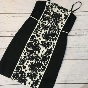 NEW New York &‎ Company Women Black And White Dress